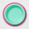 Teal Plastic Dog Bowl - Sun Squad™