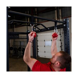 Body-Solid Tools Cannonball Grips - Red