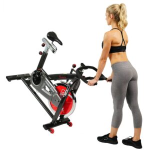 Sunny Health & Fitness Belt Drive Indoor Cycling Exercise Bike