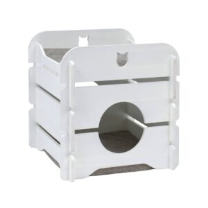 Catit Vesper Cat Litter Cottage - White