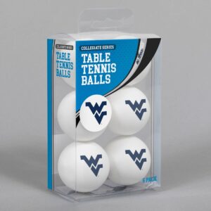 NCAA West Virginia Mountaineers Table Tennis Balls 6pk