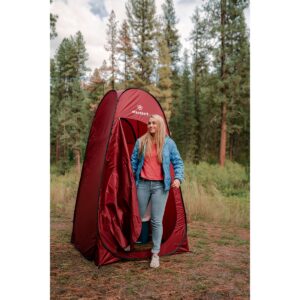 Stansport Pop Up Privacy Shelter Red