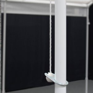 King Canopy 8'' Black Ball Bungee Straps - 25pk