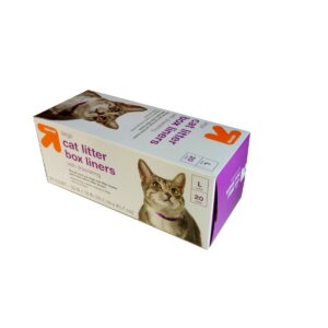Cat Litter Box Drawstring Liners - Large - up & up™