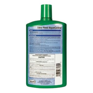 TetraPond AlgaeControl 33.8 Ounces, Controls Green Water And String Algae In Ponds
