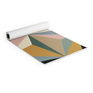Alisa Galitsyna Pastel Triangles (6mm) 24" x 70" Yoga Mat - Society6