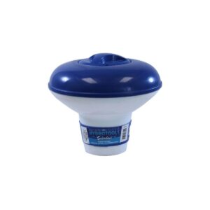 Intex 8 Foot Above Ground Pool Round Cover Tarp & 7" Floating Chlorine Dispenser