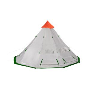 Tahoe Gear Bighorn XL 18 x 18 Feet 12 Person Waterproof Cone Shape Camping Tent