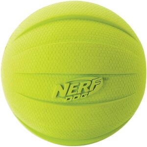 NERF Classic Squeak Ball Dog Toy - Green - 3.8"