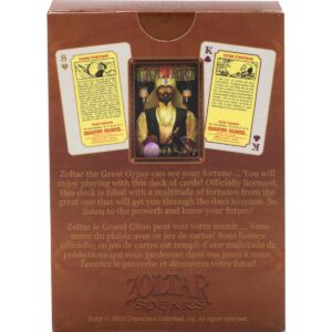 NMR Distribution Zoltar Fortunes Playing Cards | 52 Card Deck + 2 Jokers