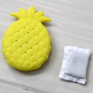 Pet Zone Boredom Busters Pineapple Dental Chew Cat Toy - Yellow