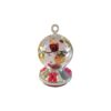 7.75" H Glass Bird Feeder - Creative Motion