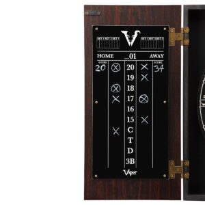 Viper Stadium Dartboard Cabinet with Shot King Sisal Dartboard