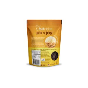 Fruitables pbn'joy Peanut Butter & Banana Natural Protein Packed Dog Treats - 6oz