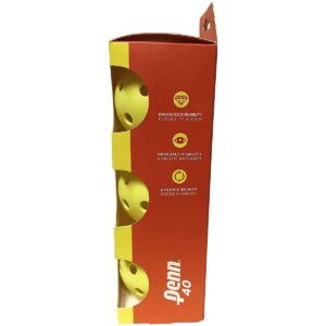 Penn 40 Outdoor Pickleball Balls, Sleeve of 3 Balls