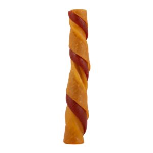 Hartz Oinkies Bacon Wrapped Pig Skin Twist Jerky Chews Dog Treats - 8ct