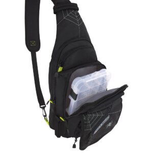 SpiderWire Tackle Sling Backpack - Black