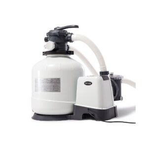 Intex 3000 GPH Above Ground Pool Sand Filter Pump with Automatic Timer (2 Pack)