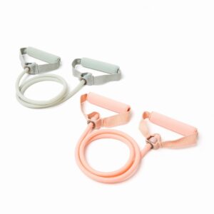 Blogilates Resistance Bands 2pk - Green/Pink