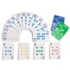 Edx Education School Friendly Playing Cards - Set of 8 Decks - 448 Cards
