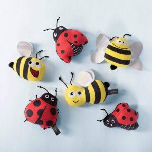 PetShop by Fringe Studio Lady Bug Set Dog Toys - 3pk