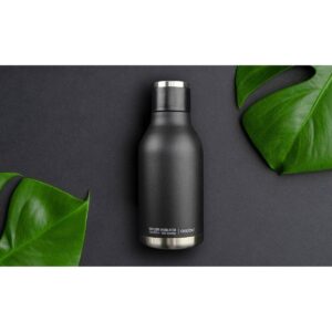 ASOBU Urban stainless steel water bottle - Black