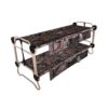 Disc-O-Bed XL Cam-O-Bunk Benchable Bunked Mossy Oak Double Cot w/ Organizers