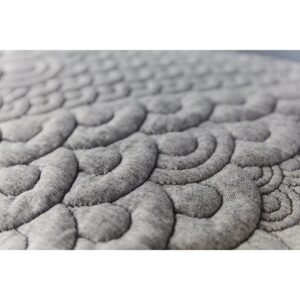 Brentwood Home Crystal Cove Meditation Cushion, Buckwheat Zafu Oval Floor Pillow, Made in California