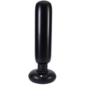 HolaHatha Inflatable Indoor/Outdoor Kids Standing Punching Bag Home Gym Boxing Fitness Equipment with Heavy Bag Stand for Children of All Ages