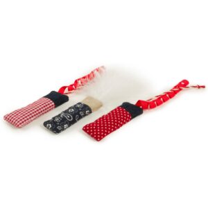 SmartyKat Silly Stix 100% Catnip Fire Crackers Cat Toy - 3pk