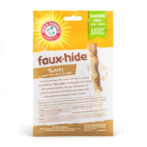 Arm & Hammer Faux Hide Dental Pet Treats Dog Treats - 5oz