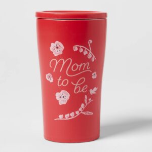 10oz Stoneware Mom To Be Tumbler with Lid - Opalhouse™