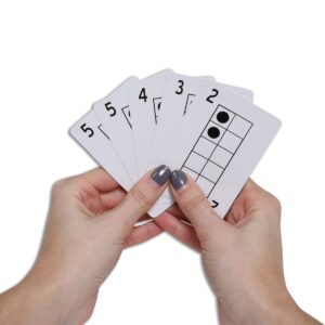 Learning Advantage Ten Frame Playing Cards - 46 Cards