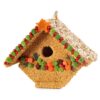 Home & Garden 6.0" Fruit Casita Christmas Bird Seed House Mr Bird - Bird And Wildlife Food