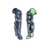 All-Star Sports S7 LG1216S7X-NA Axis Baseball Catcher Leg Guards Protective Gear for Ages 12 to 16 Years with LINQ Hinge System and D3O Padding, Navy