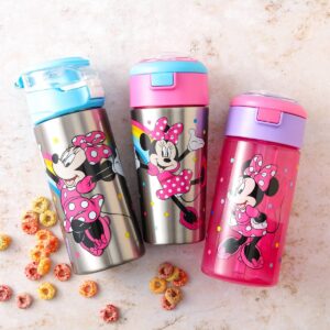 Minnie Mouse 18oz Plastic Flex Sip Water Bottle - Zak Designs