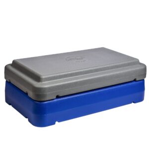 Escalade Sports 4" Stackable Aerobic Exercise Platform Step Deck - Gray