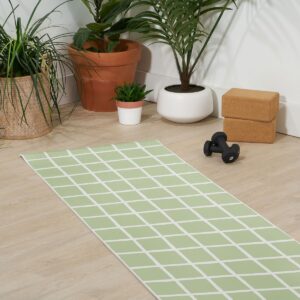AveniexGrid Patternx (6mm) 24" x 70" xYoga Mat - Society6
