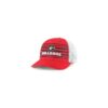 NCAA Georgia Bulldogs Men's White Structured with Mesh Snapback Hat