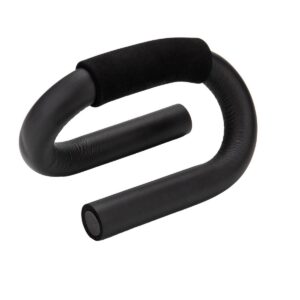 Mind Reader Push-Up Bar, Set of 2, Iron, Black