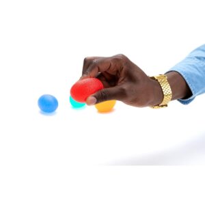Mind Reader Hand Grip Strength Trainer, Set of 4, Multi-color