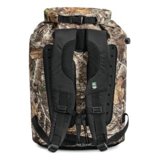 IceMule 1014-RE Pro Large Collapsible Portable Soft Sided Roll Top 23 Liter 18 Can Lightweight Insulated Waterproof Leak Proof Backpack Cooler Bag