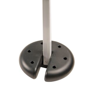 Quik Shade Instant Canopy Pop Up Disc Shaped Anchor Weight Plates Kit, Set of 4