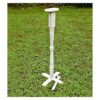 Plow & Hearth - Kiln-Dried Hardwood Birdhouse Pedestal, White