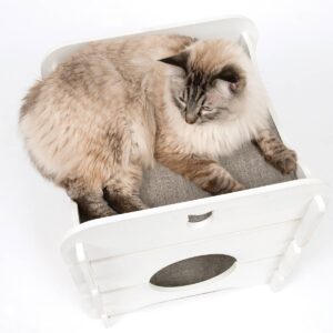 Catit Vesper Cat Litter Cottage - White
