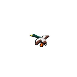 Tuffy Junior Barn Yard Duck Dog Toy - Brown