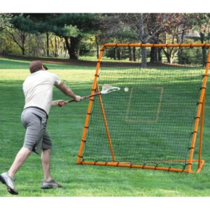 EZ Goal 6 x 6 Ft Folding Lacrosse Rebounder Ball Pitch Bounce Back Practice Net