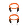 Bodylastics BLCOMP2OR High Quality 30 Pound Full Body Anti Slip Resistance Clip Bands Fitness Weight Set with Durable Patented Locks, Orange (2 Pack)