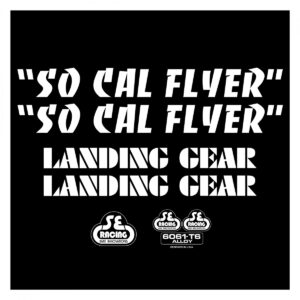 Se Bikes Socal Flyer Decal Set Sticker/Decal
