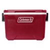 Coleman 52-Quart Hard Ice Chest Cooler - Mahogany Red